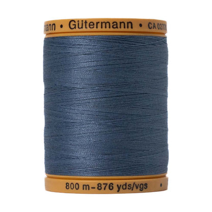 Gutermann Natural Cotton Thread 800m - 5705 Stormy Gray