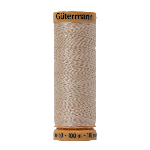 Gutermann Natural Cotton Thread 100m - 1087 Ecru