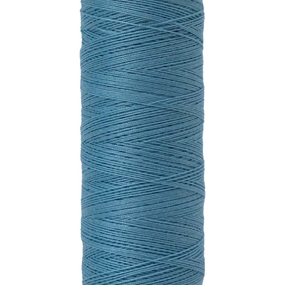 Gutermann Natural Cotton Thread 100m - 7470 Silver Blue - Detail