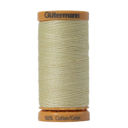 Gutermann Natural Cotton Thread 250m - 1370 Light Yellow