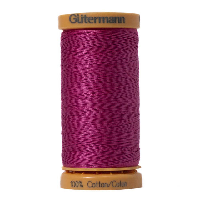 Gutermann Natural Cotton Thread 250m - 5980 Bright Pink