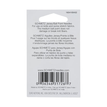 Schmetz Jersey/Ball Point Machine Needles - 90/14 - 5 ct