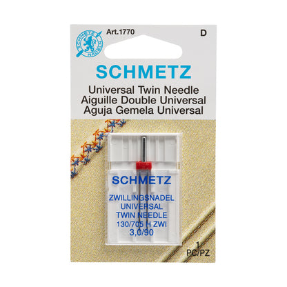 Schmetz Universal Twin Machine Needle - 3.0/90 - 1 ct