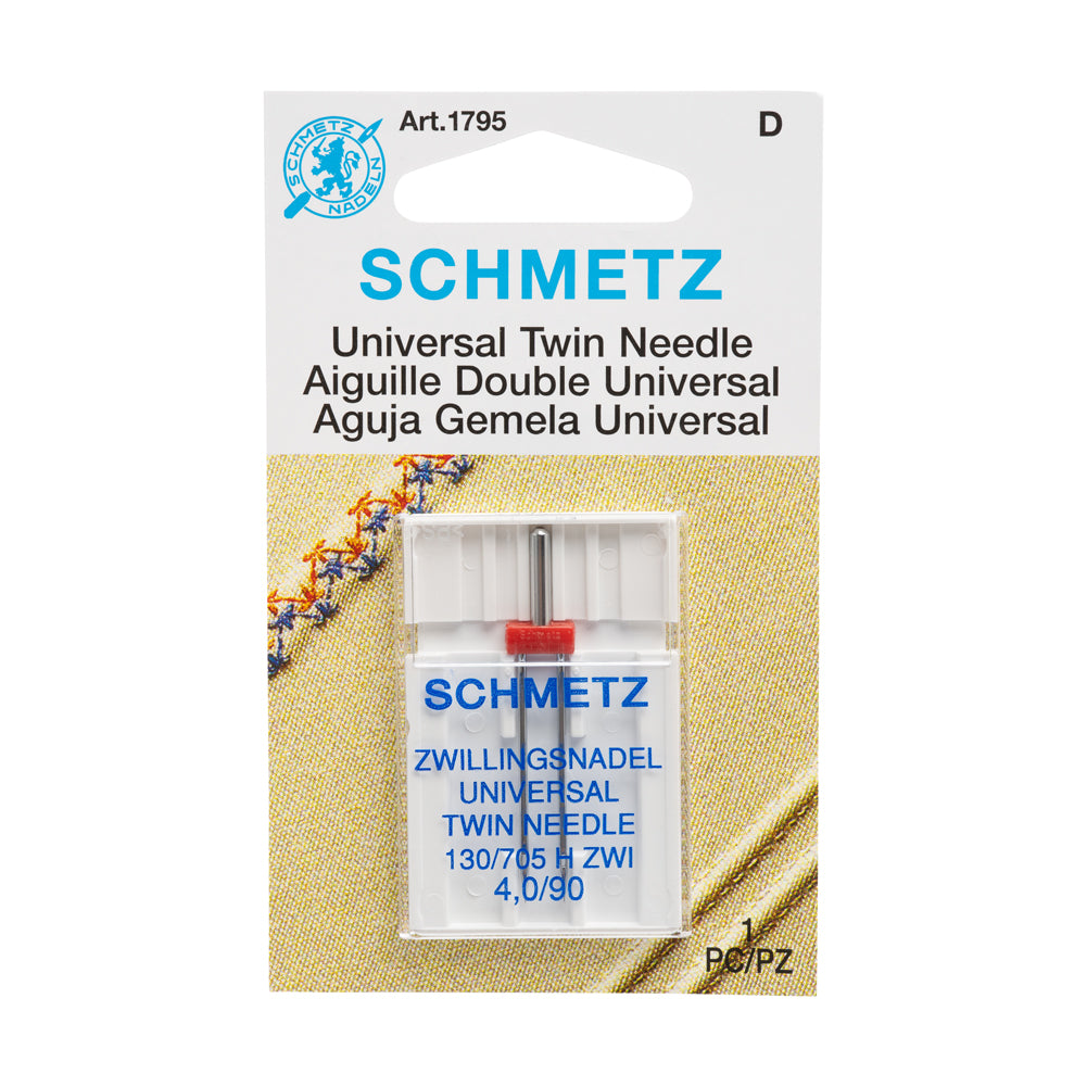 Schmetz Universal Twin Machine Needle - 4.0/90 - 1 ct
