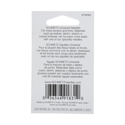 Schmetz Universal Machine Needles - 60/8 - 10 ct