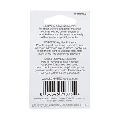Schmetz Universal Machine Needles - 80/12 - 10 ct