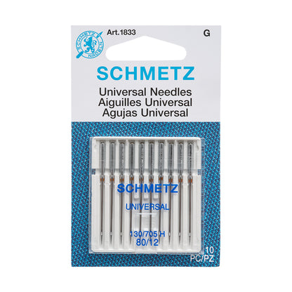 Schmetz Universal Machine Needles - 80/12 - 10 ct