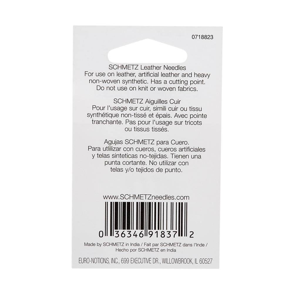 Schmetz Leather Machine Needles - 70/10 - 5 ct - Detail