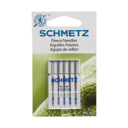 Schmetz Fleece Machine Needles - Stretch Assorted Sizes - 5 ct