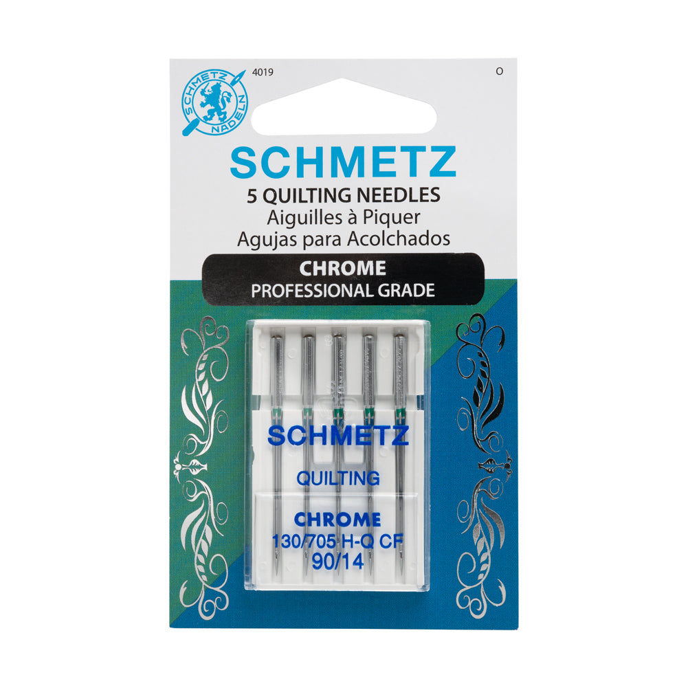 Schmetz Chrome Quilting Machine Needles - 90/14 - 5 ct