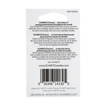 Schmetz Chrome Universal Machine Needles - 100/16 - 10 ct