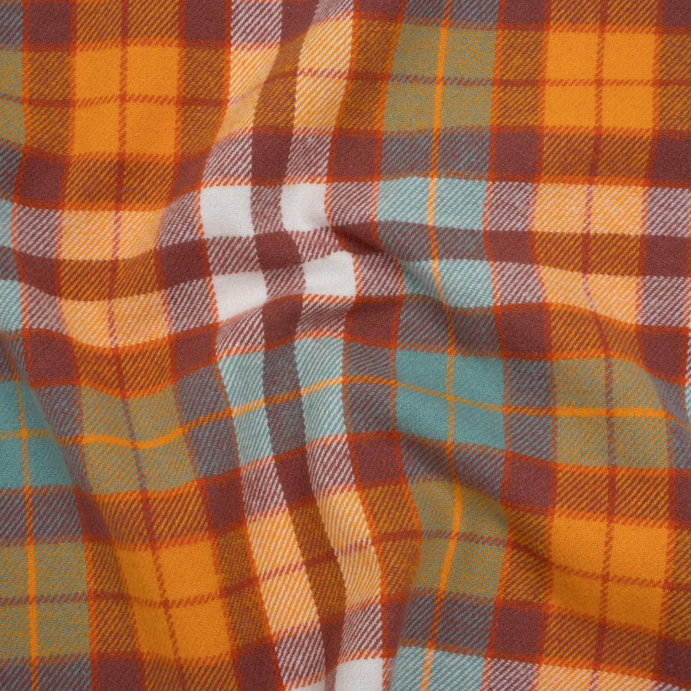 Blue Brushed Fabric