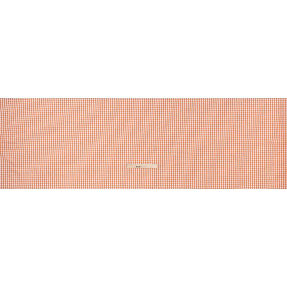 Cotton Gingham 0.25" - Orange - Londrina Collection