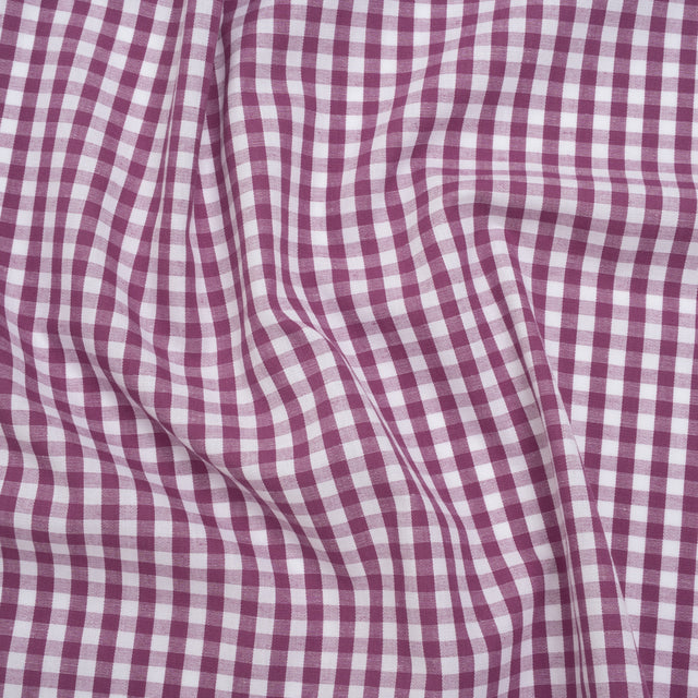 Cotton Gingham 0.25" - Magenta - Londrina Collection