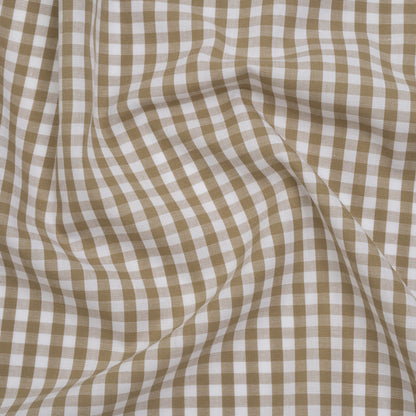 Cotton Gingham 0.25" - Brown - Londrina Collection