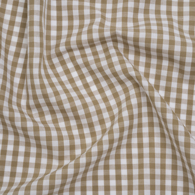 Cotton Gingham 0.25" - Brown - Londrina Collection