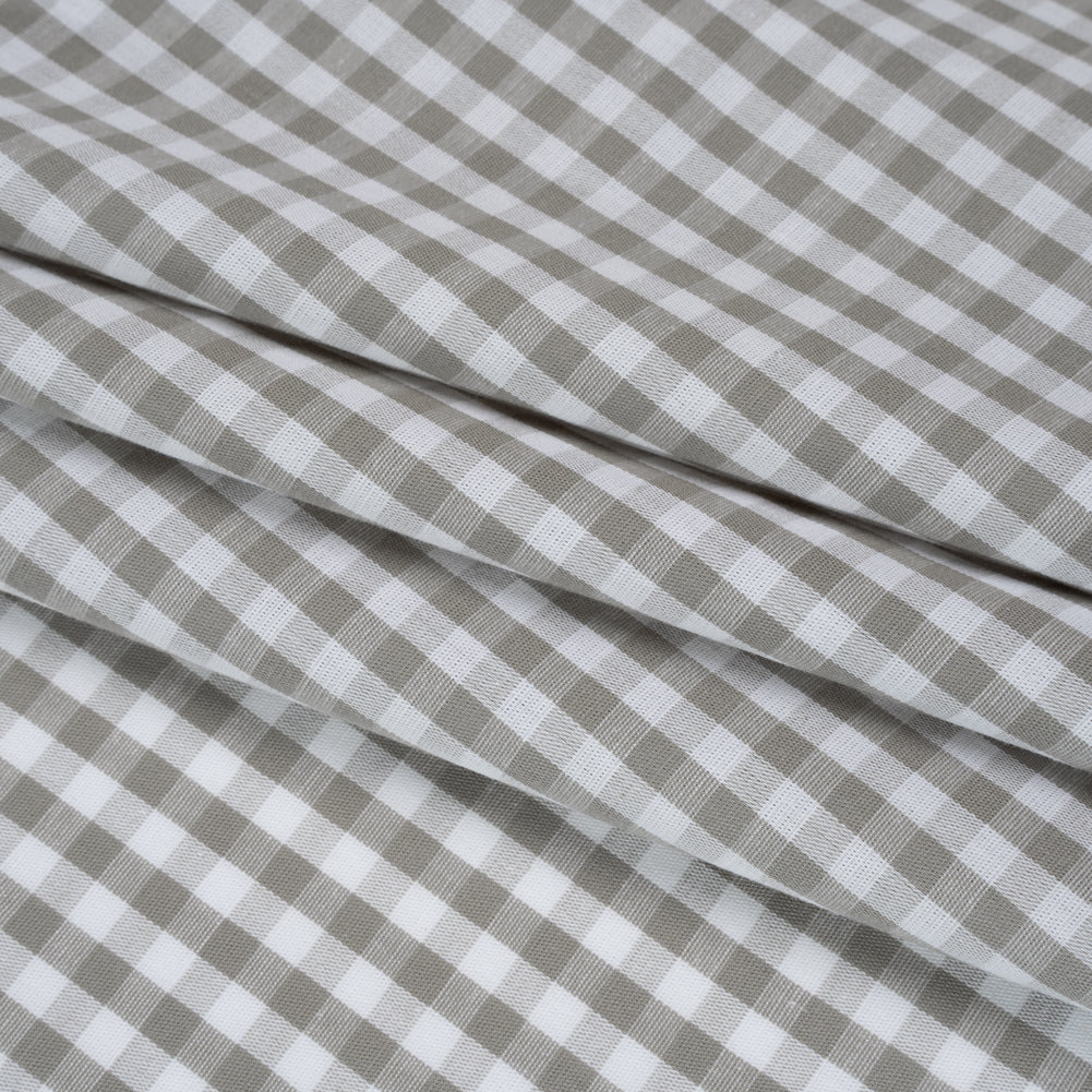 Cotton Gingham 0.25" - Gray - Londrina Collection