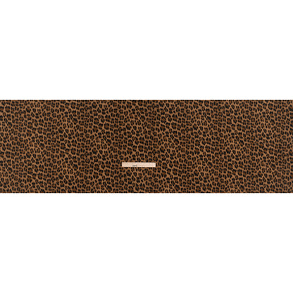Cotton Corduroy Print Made in Italy - Tan, Brown and Black Cheetah - Deadstock Full