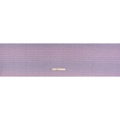 Wool Blend Tweed Woven Made in Italy - Lavender, Baby Blue and Orchid Pink Stripes - Deadstock Full