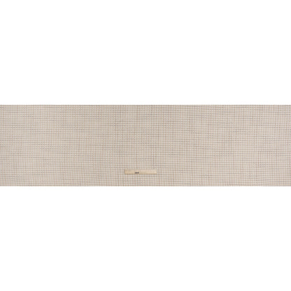 Metallic Wool Blend Tweed Made in Italy - Cream, Gray and Silver