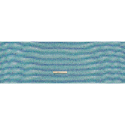 Metallic Wool Blend Tweed Made in Italy - Aqua, Blue and White