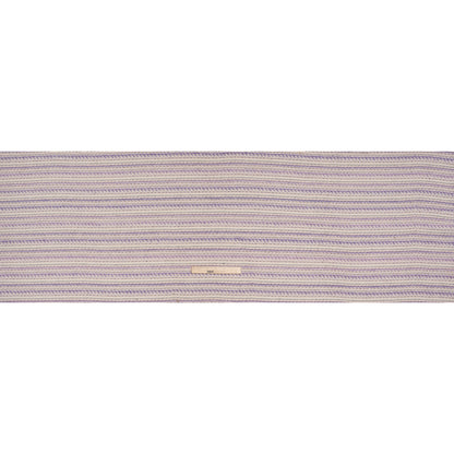 Wool Blend Tweed Made in Italy - Cream, Pale Pink and Lavender Stripes