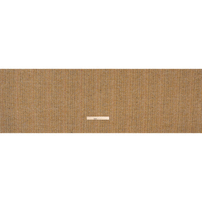 Metallic Wool Blend Tweed Twill Made in Italy - Mustard Yellow, White and Pink Abstract with Baby Sequins