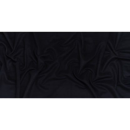 Brushed Wool Blend Coating - Midnight Navy - Deadstock Full