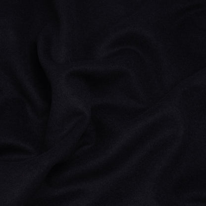 Brushed Wool Blend Coating - Midnight Navy - Deadstock