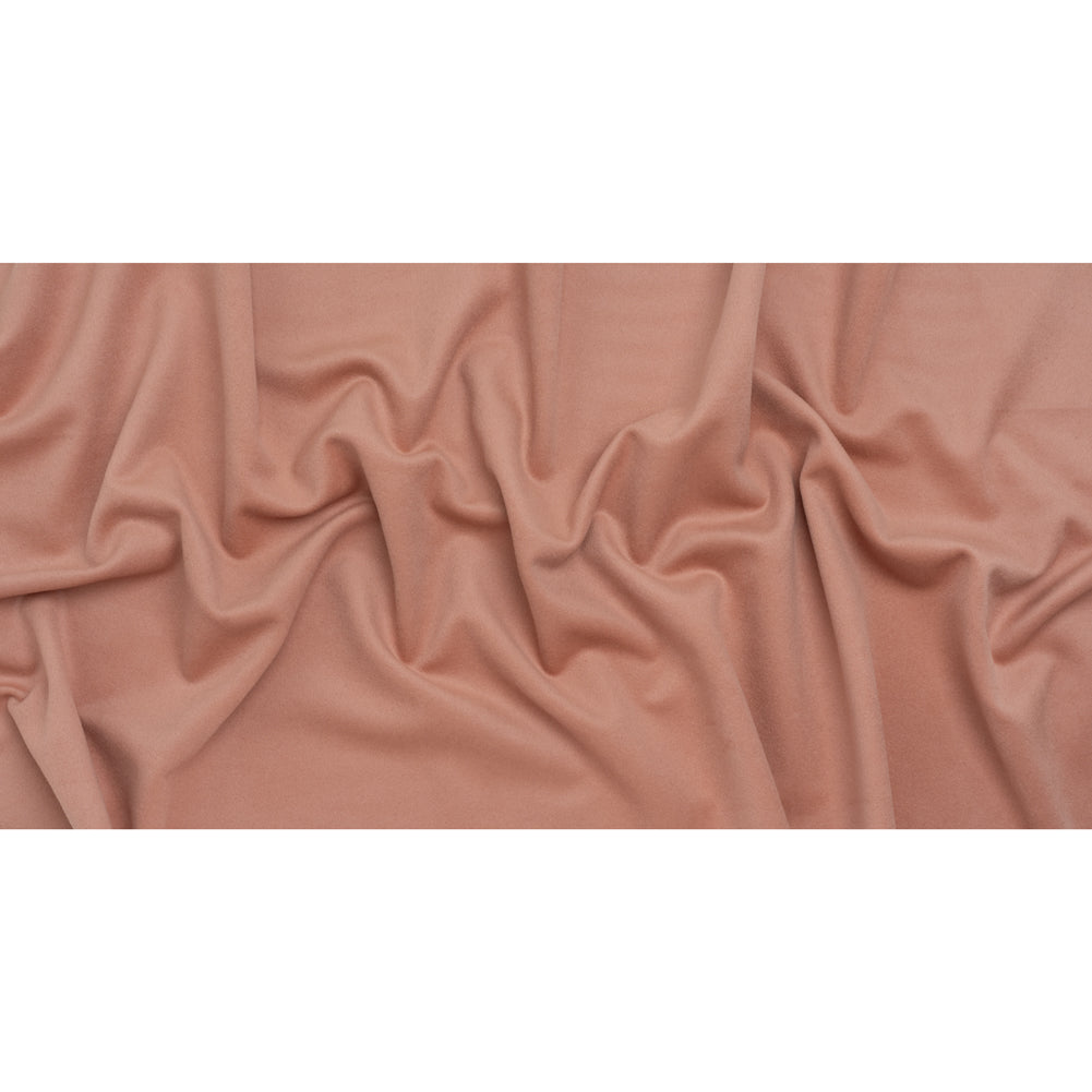 Brushed Wool Blend Coating - Dusty Rose - Deadstock - Full