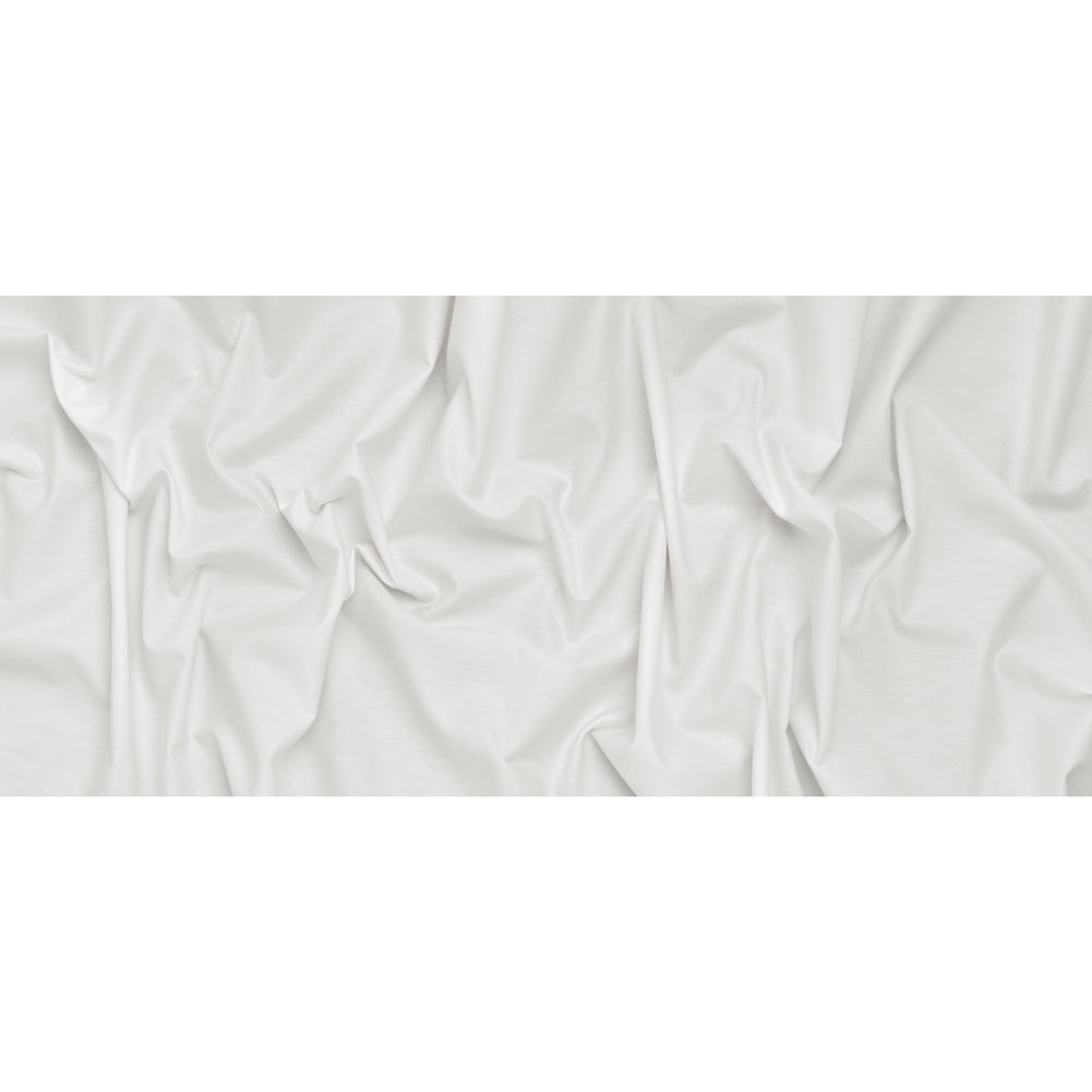 Cotton Oxford Shirting - Off White - Deadstock - Full