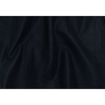 Undercollar Wool Felt with Pad Stitched Canvas Backing Made in Italy - Midnight Navy and Oatmeal - Deadstock