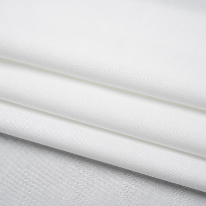 Cotton Oxford Shirting - Off White - Deadstock