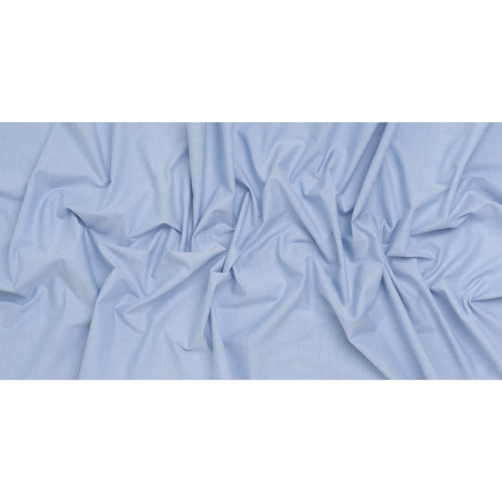 Cotton Oxford Shirting - Baby Blue - Deadstock - Full