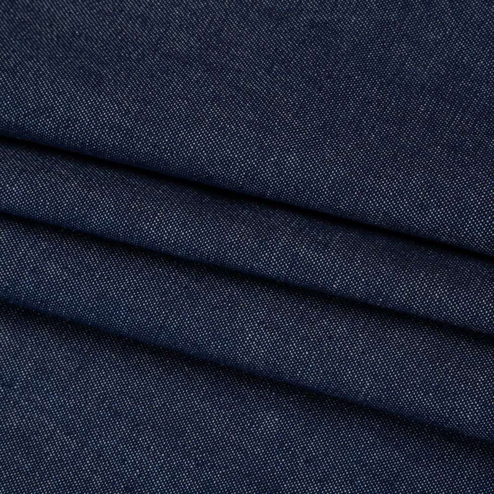 Lightweight Cotton Denim - Dark Blue - Deadstock