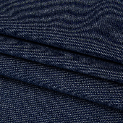 Lightweight Cotton Denim - Dark Blue - Deadstock