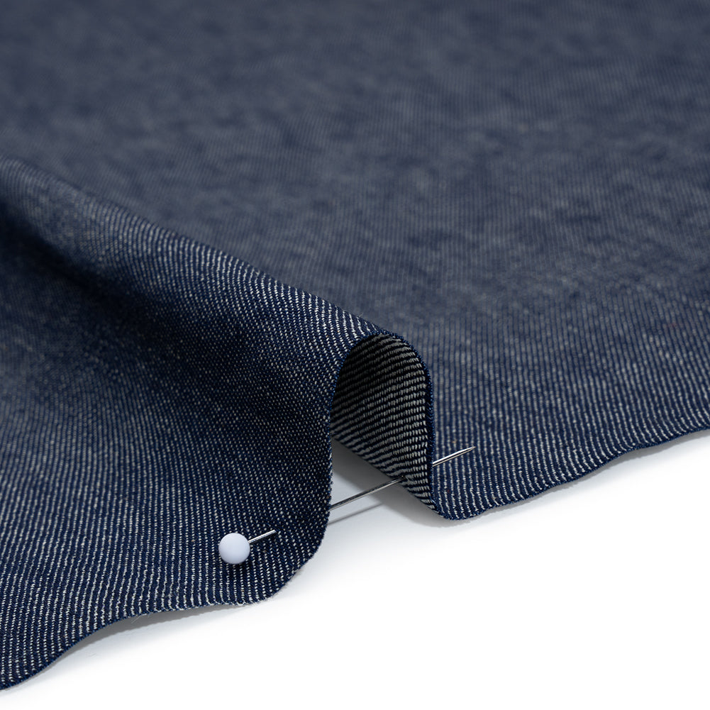 Lightweight Cotton Denim - Dark Blue - Deadstock