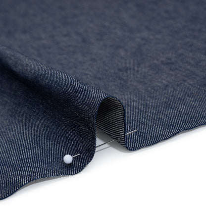 Lightweight Cotton Denim - Dark Blue - Deadstock
