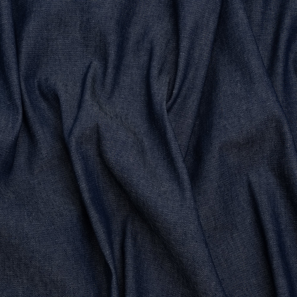 Lightweight Cotton Denim - Dark Blue - Deadstock