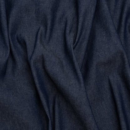 Lightweight Cotton Denim - Dark Blue - Deadstock