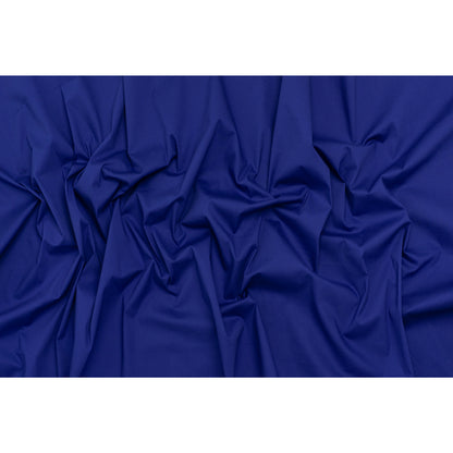 Cotton Shirting - Cobalt Blue - Deadstock