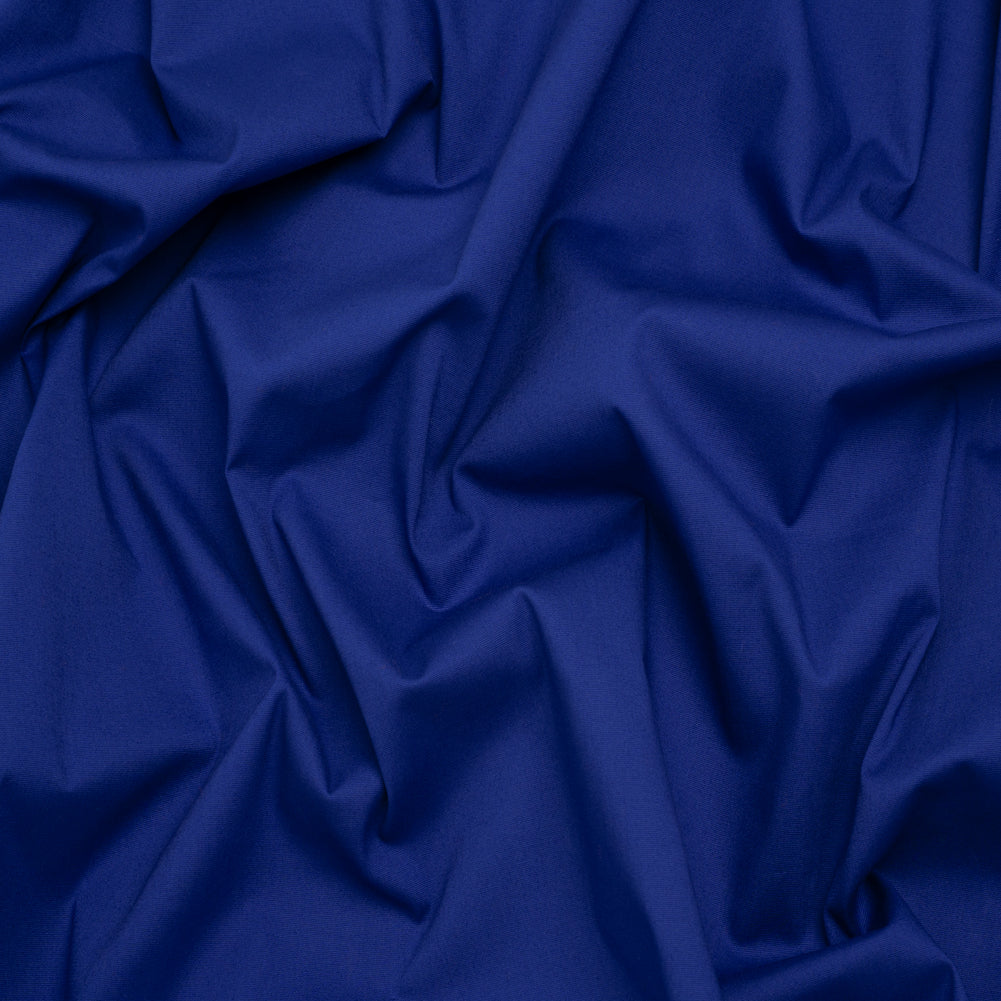 Cotton Shirting - Cobalt Blue - Deadstock