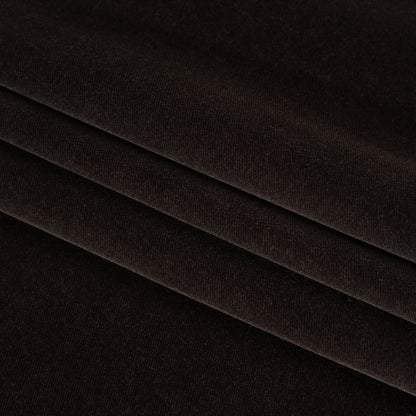 Cotton Velveteen Made in Italy - Chocolate Brown - Deadstock