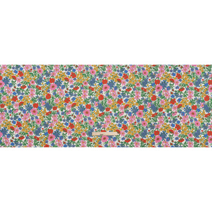 Liberty Fabrics Tana Lawn® - Clarabell Multi Bright - Red, Blue and Yellow Floral