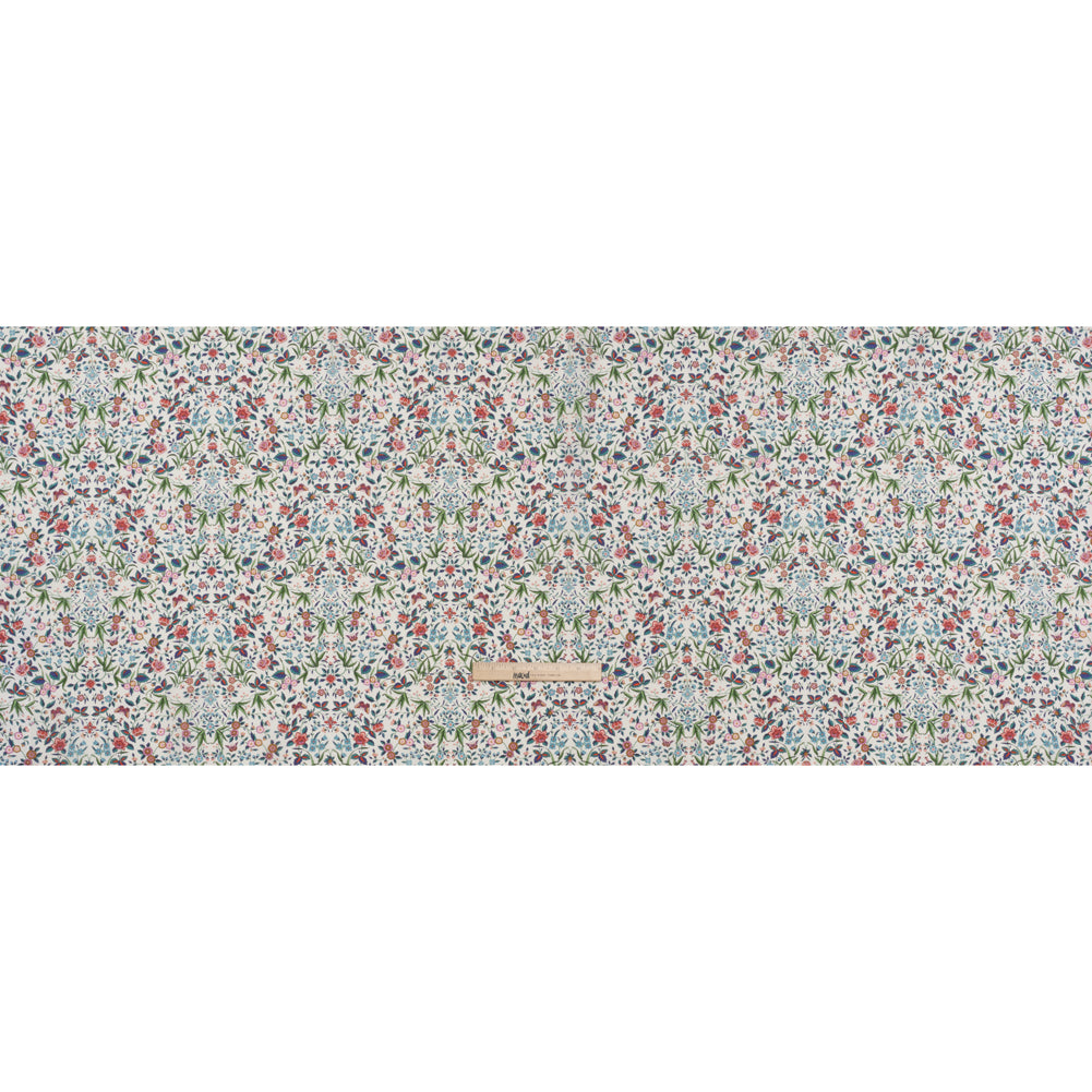 Liberty Fabrics Tana Lawn® - Tapestry Multi Bright - Pink, Green and Blue Floral and Butterflies - Full - Image 5 of 6