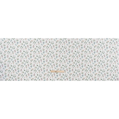 Liberty Fabrics Tana Lawn® - Annie Light Pink - Pink, White and Green Scattered Wildflowers