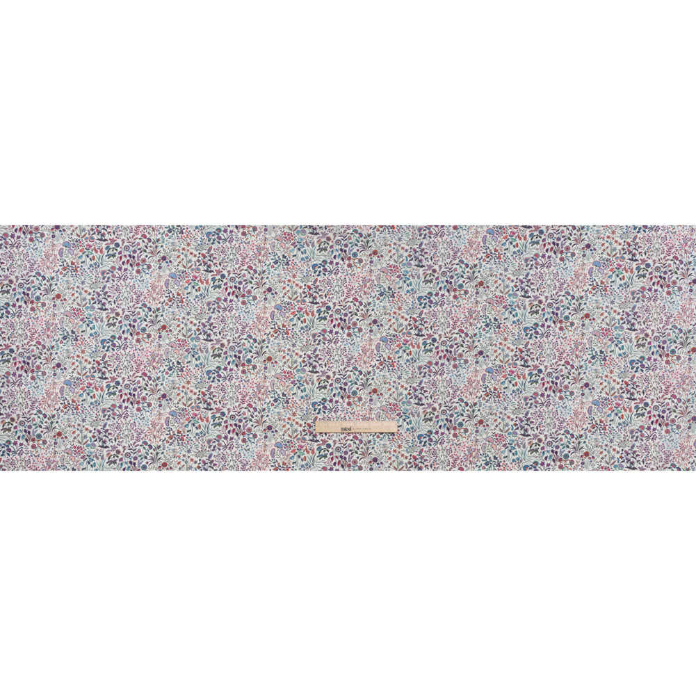 Liberty Fabrics Tana Lawn® - Shepherdly Song Purple - Purple, Blue and Pink Wildflowers - Full - Image 5 of 6