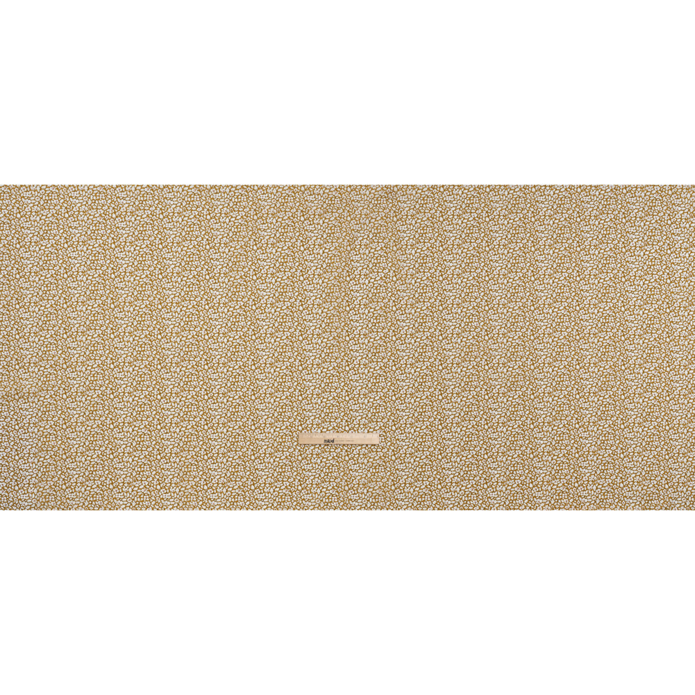 Liberty Fabrics Tana Lawn® - Feather Meadow Yellow - Yellow Ochre and White Flowers and Leaves - Full - Image 5 of 6