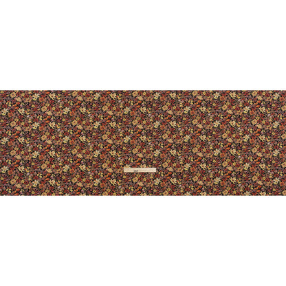 Liberty Fabrics Tana Lawn® - Dreams of Summer Orange - Brown, Orange and Red Watercolor Floral
