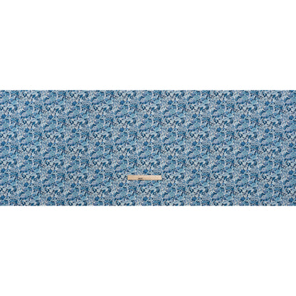 Liberty Fabrics Tana Lawn® - Elysian Day Blue - Sky, Cobalt and White Rosy Blooms